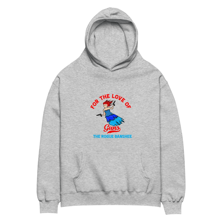 Premium Oversized Hoodie – Dual Wielding Bansh product image (8)
