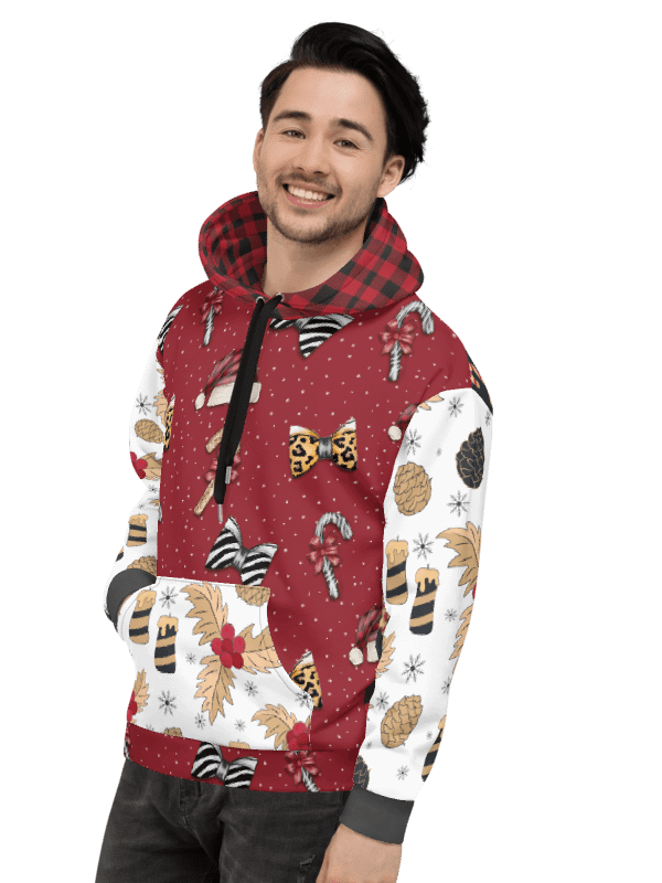 That Ugly Christmas All-Over Hoodie product image (3)
