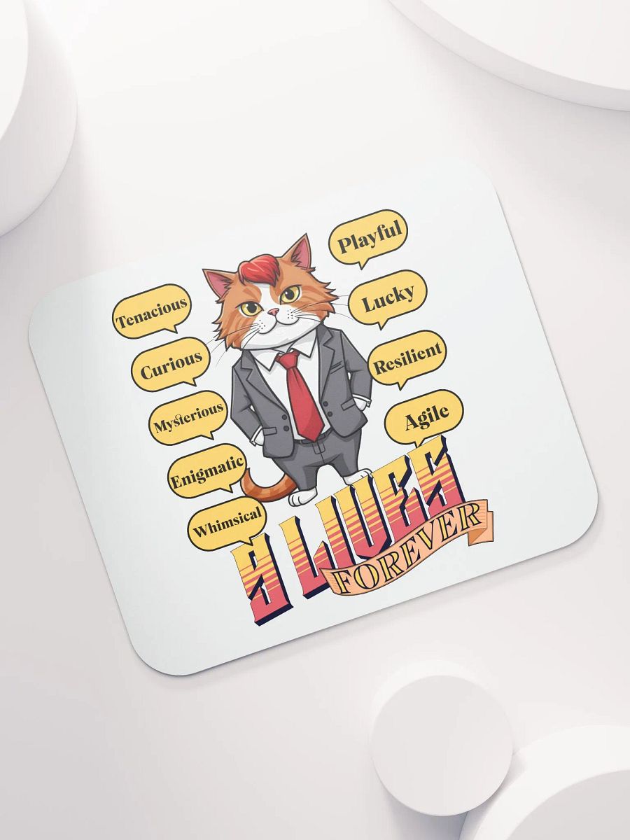 9 Lives Forever Business Mouse Pad product image (5)