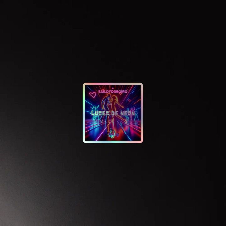 Sticker holográfico Luces de Neon product image (4)