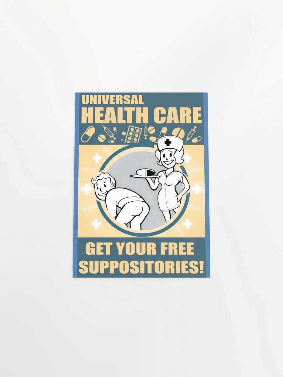 Vault Boy Universal Health Care Poster product image (47)