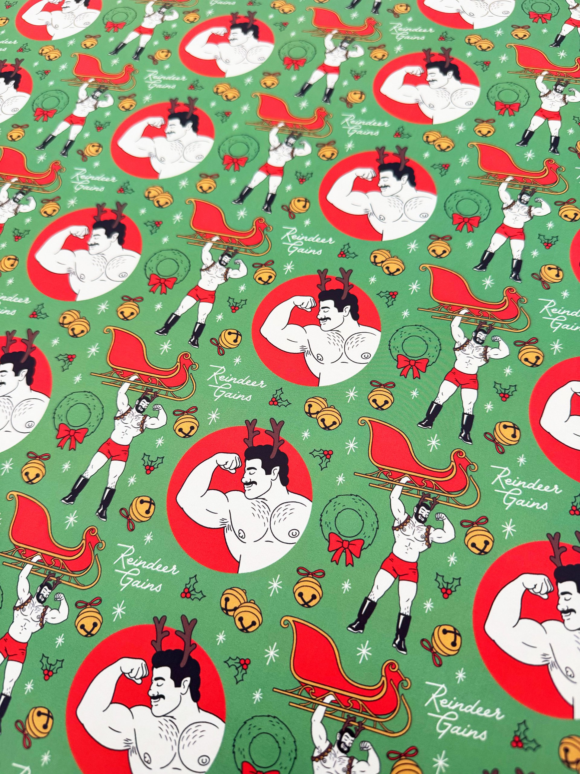 Reindeer Gains Giftwrap Set product image (5)