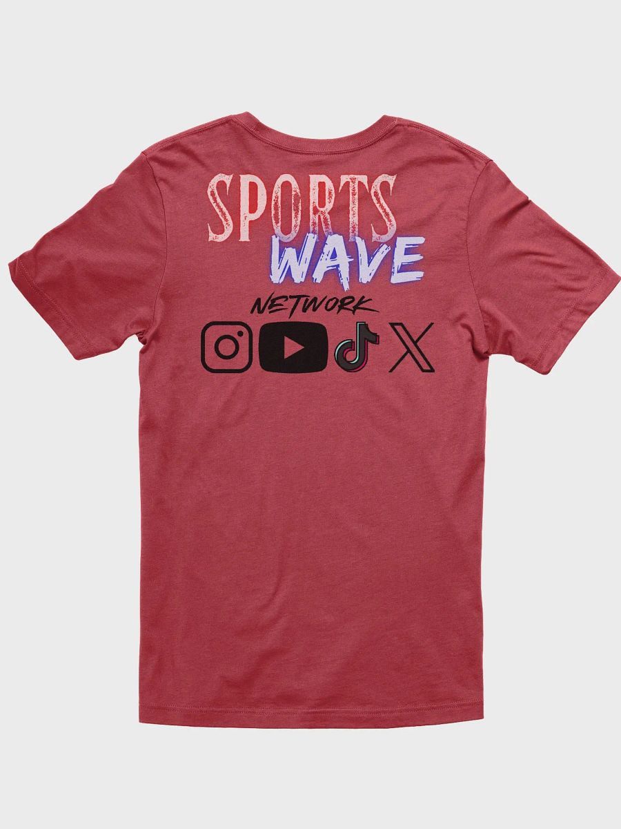 Sports Wave Network - T-Shirt w/Logo & Socials product image (3)