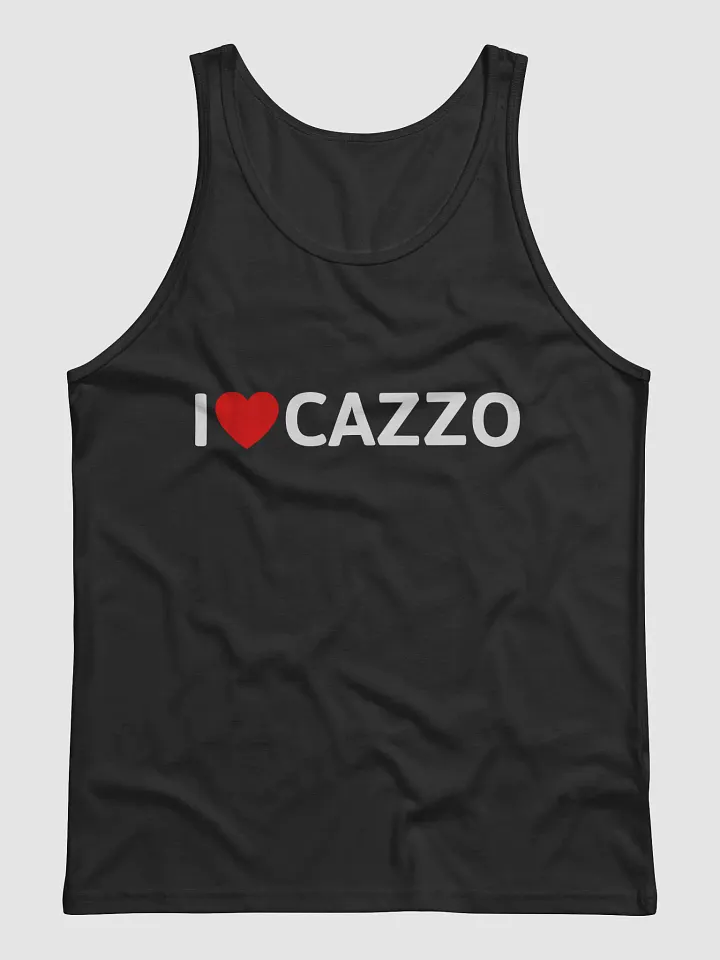 I ♥️ Cazzo tanktop dark product image (2)