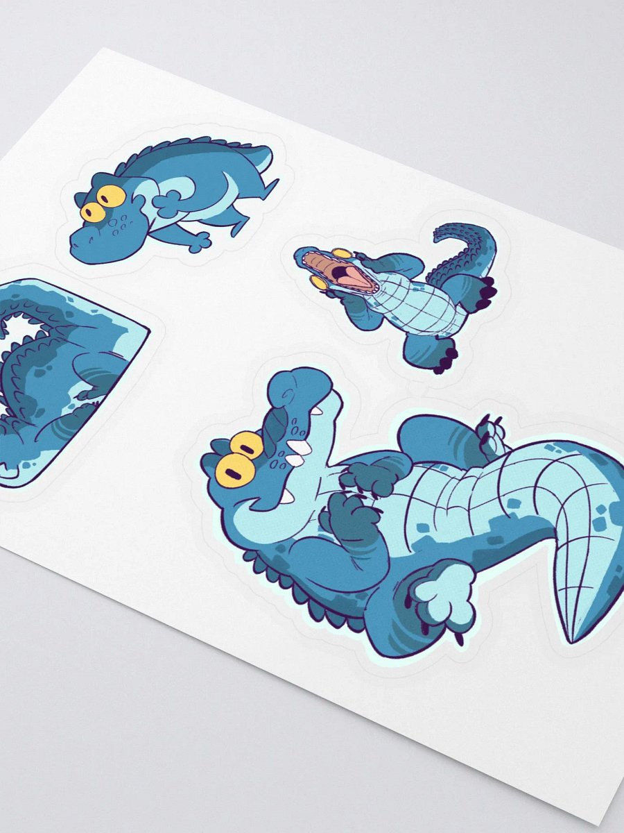 Half Croc Sticker Sheet 2 product image (2)