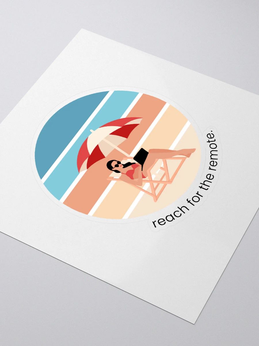 Reach for the Remote. Sticker Set product image (11)