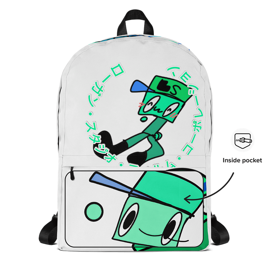 Logan Studios Cool Japanese Rounded Logo Backpack product image (5)