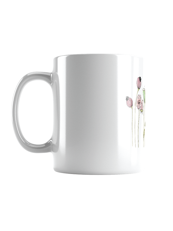 Delicate Watercolor Flower Ceramic Mug product image (2)