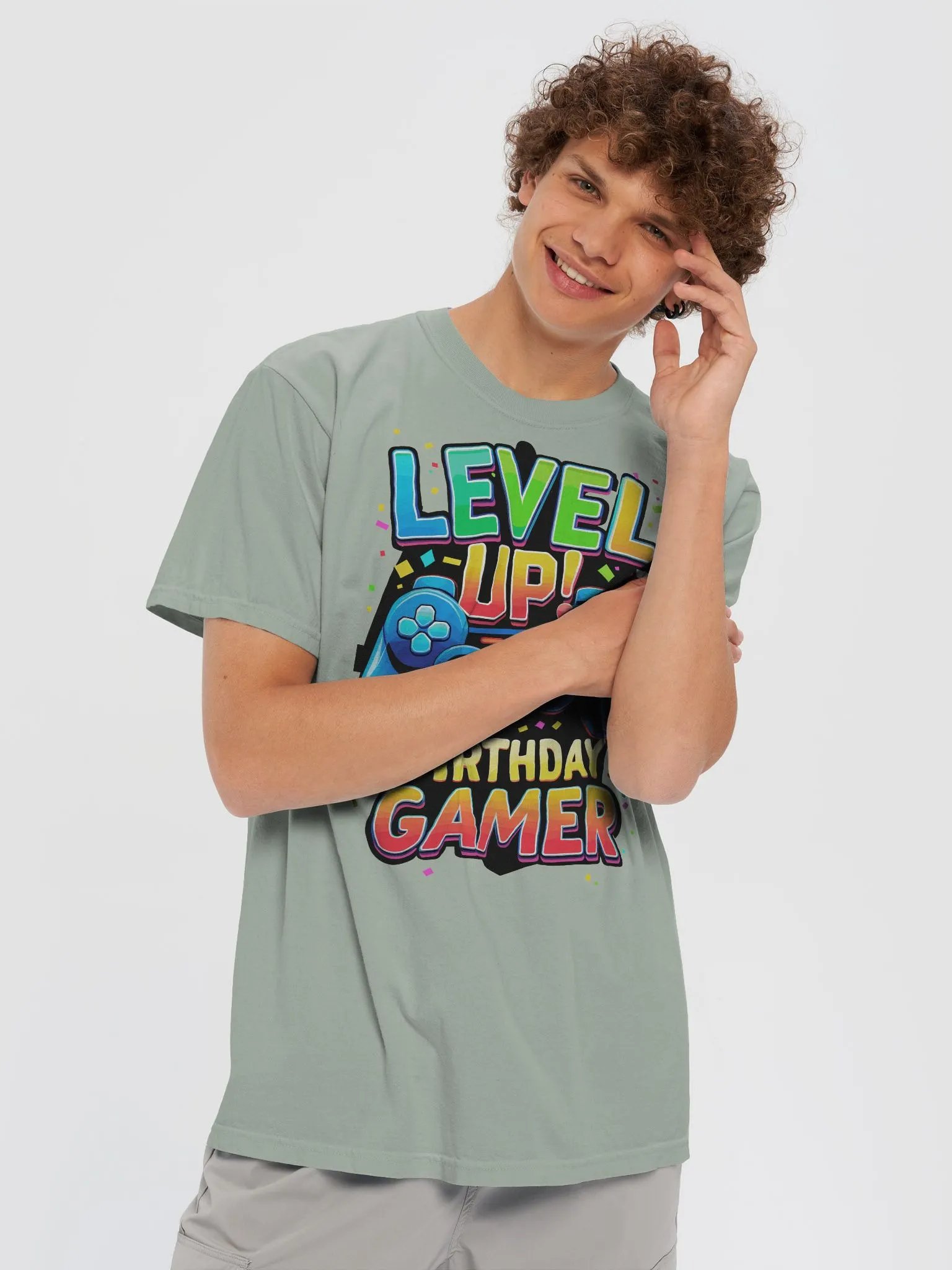 Level Up Birthday Gamer t-shirt product image (55)