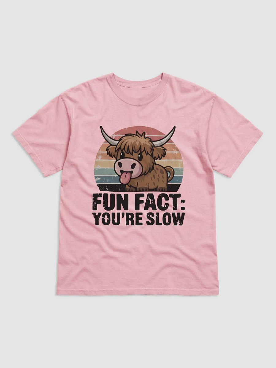 Sassy Highland Cow Tongue-Out Tee product image (1)