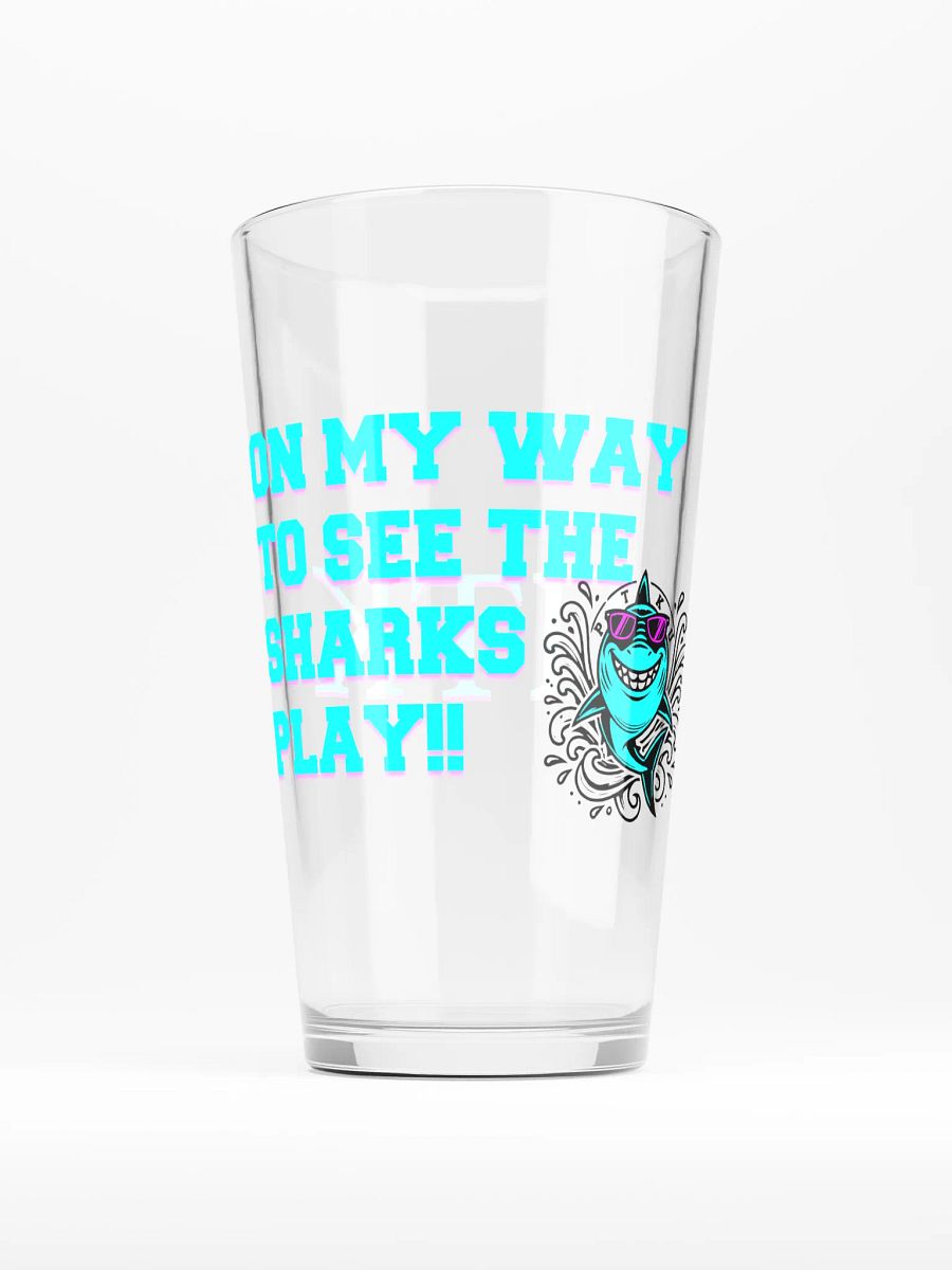 PTKU Sharks Pint Glass product image (2)