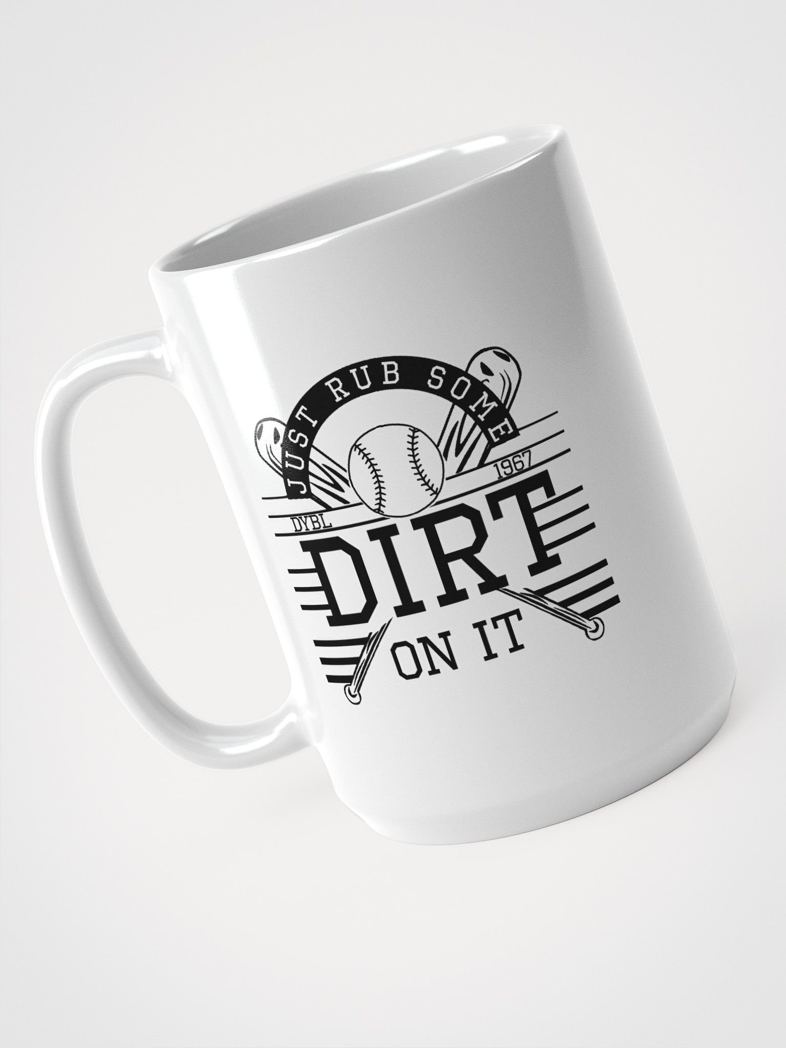 Vintage Baseball Crossed Bats Mug product image (4)