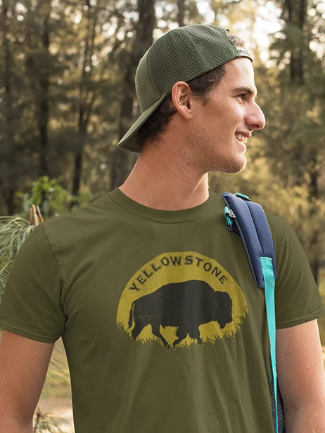 Yellowstone Buffalo Unisex T-shirt product image (1)