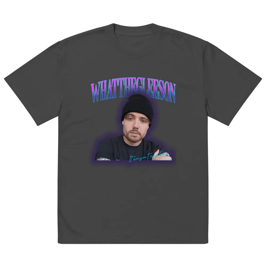 WhatTheGleeson 90s Bootleg Oversized T Shirt product image (2)