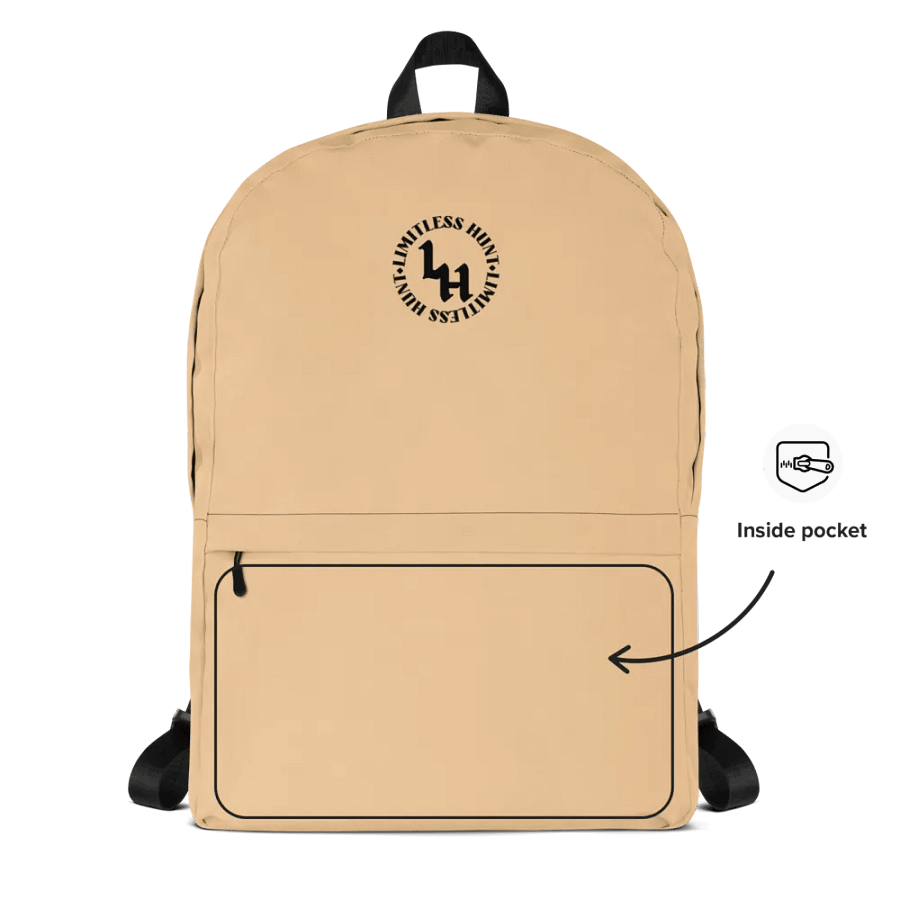 Minimal & Aesthetic Backpack || Beige product image (5)