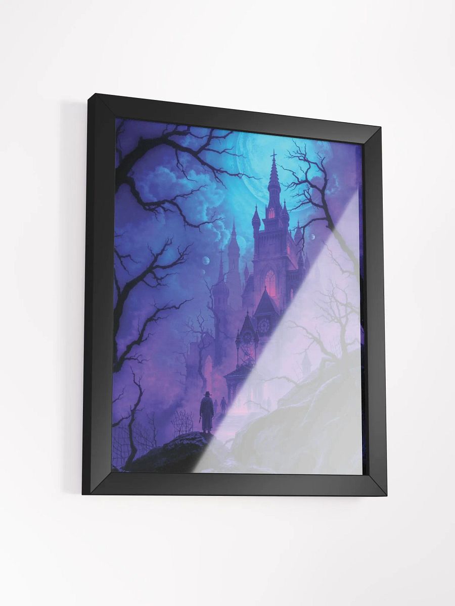 Moonlit Gothic Castle Framed Print product image (14)