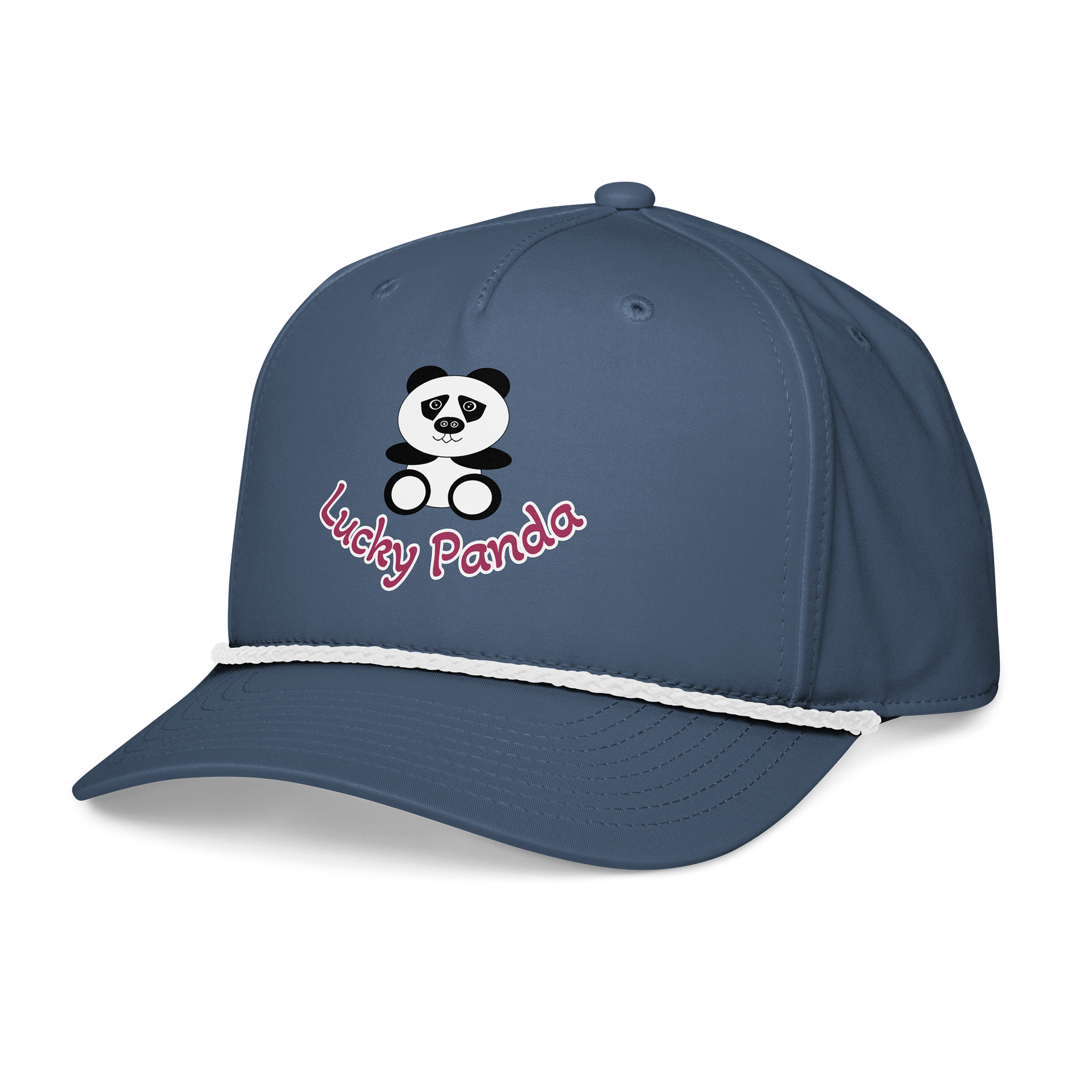 Lucky Panda Five-Panel Cap product image (3)