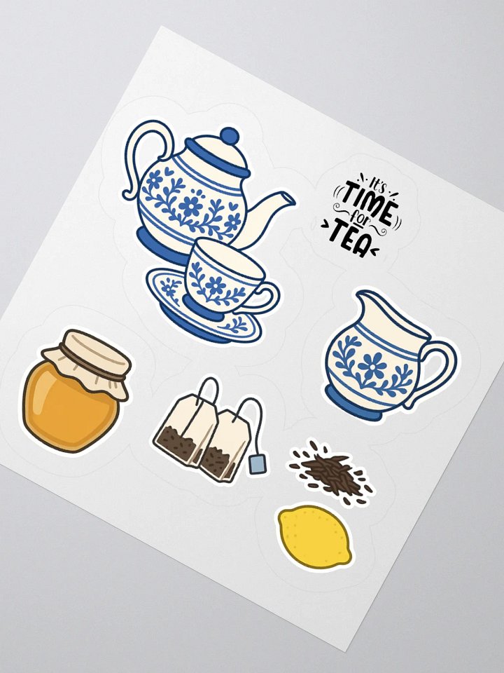 Tea Time Delight Sticker Pack product image (4)