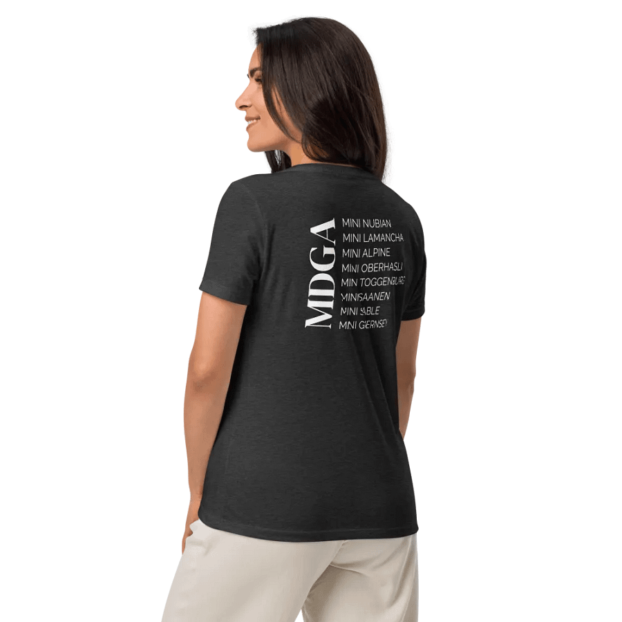 Mini Breeds Back Print V-Neck Shirt product image (10)