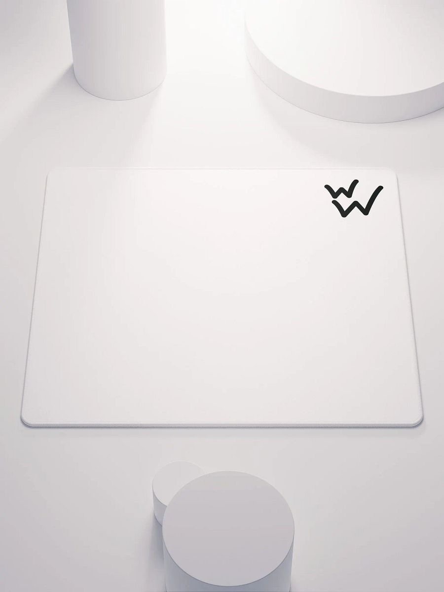 WW Gaming Mouse Pad (Black Logo) product image (1)
