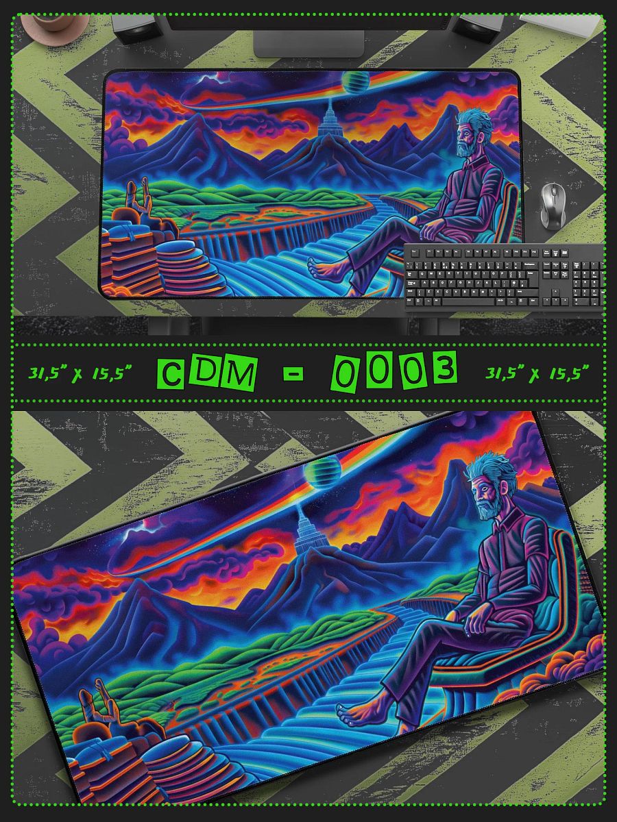 Desk Mat 15.5" x 31.5" - #CDM-0003 product image (1)