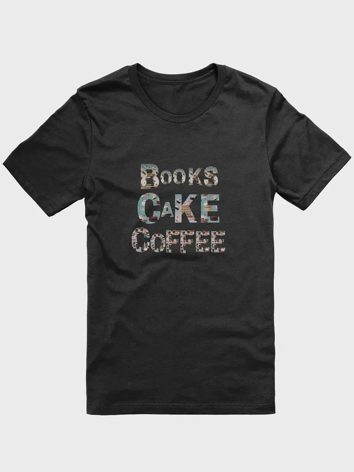 Books Cake Coffee - Unisex T-shirty product image (10)