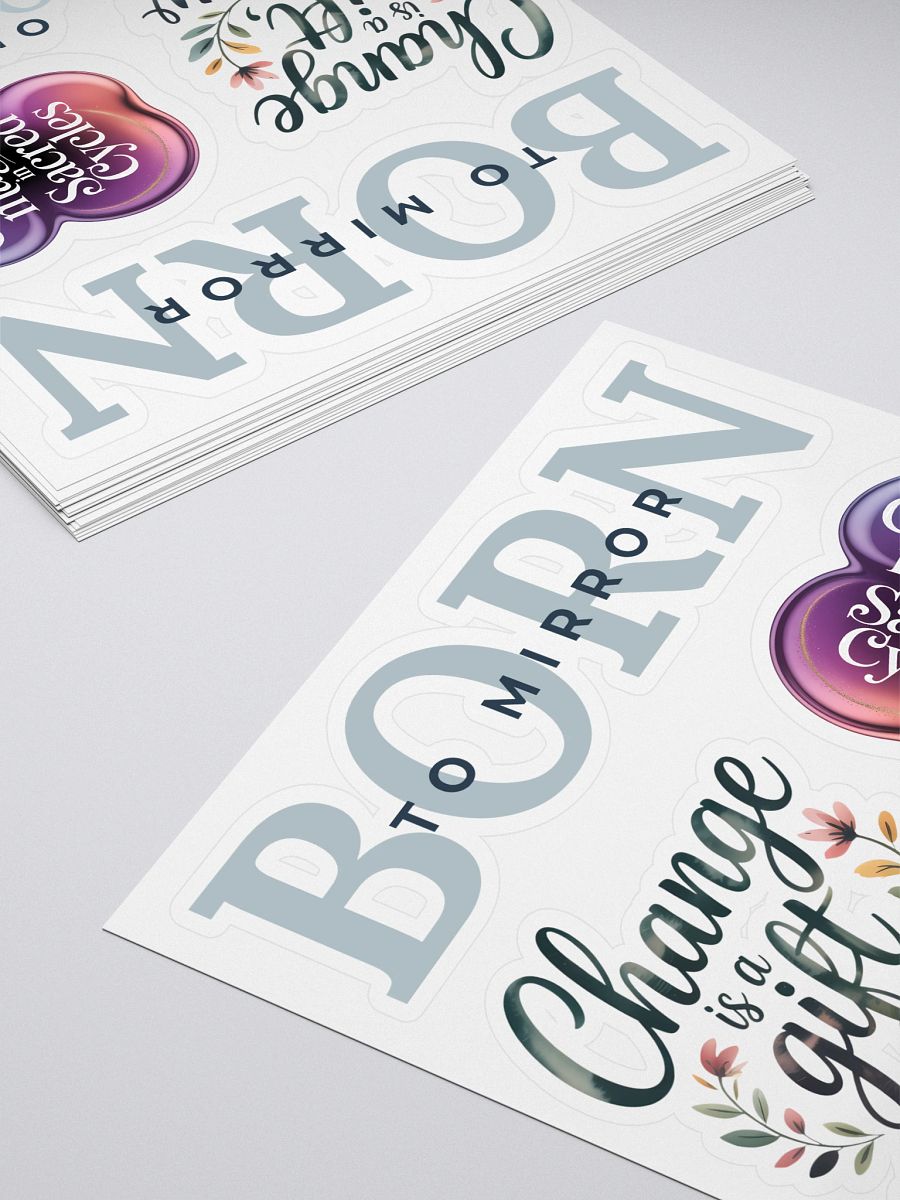 Reflector Human Design Sticker Sheet product image (4)
