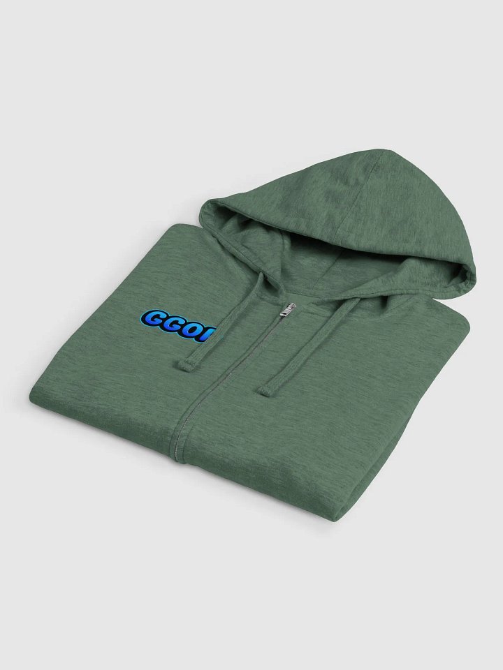 Blue GGOP Zip Up Hoodie product image (12)