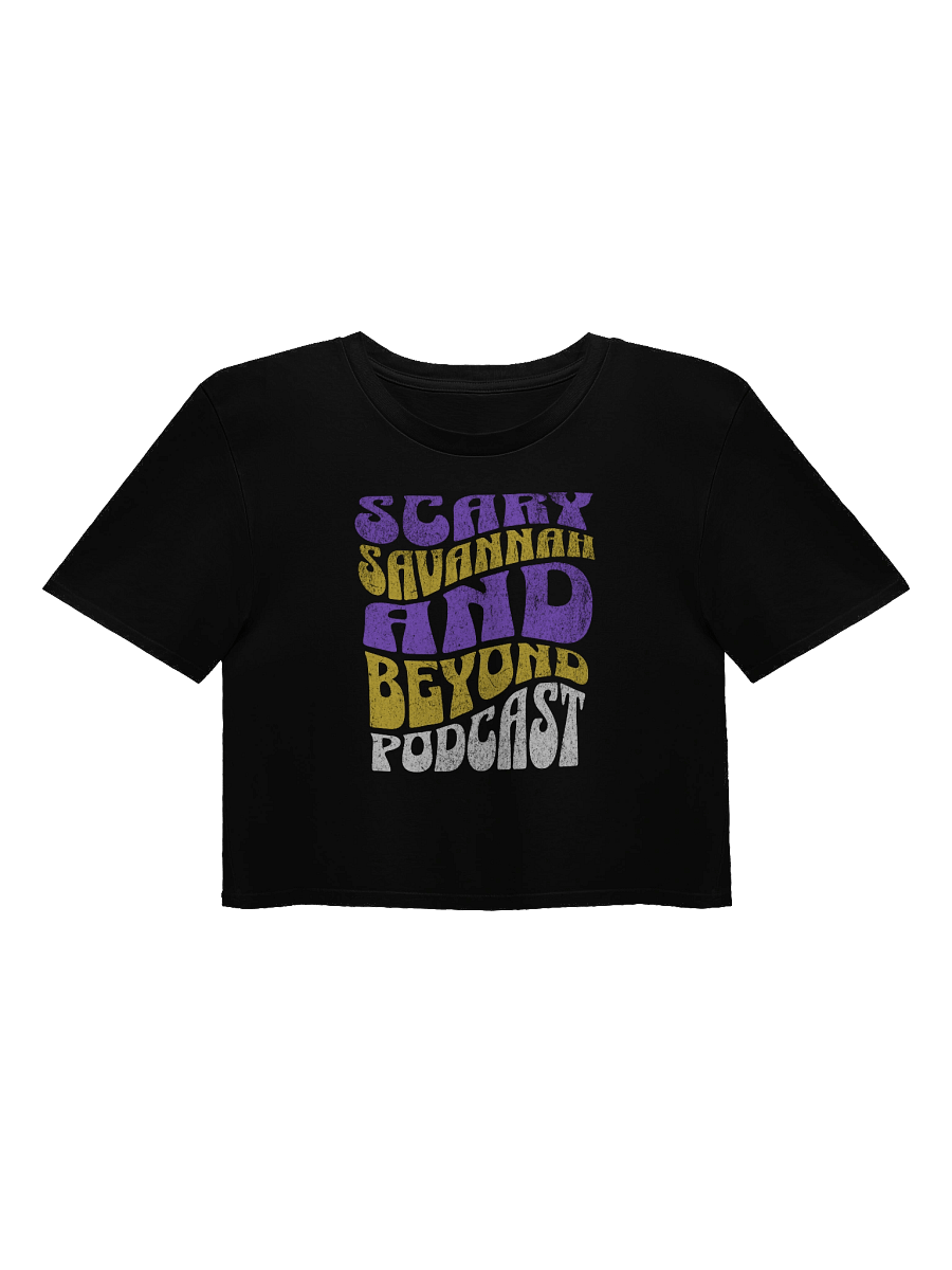 Groovy Scary Savannah Crop Top T-Shirt product image (6)