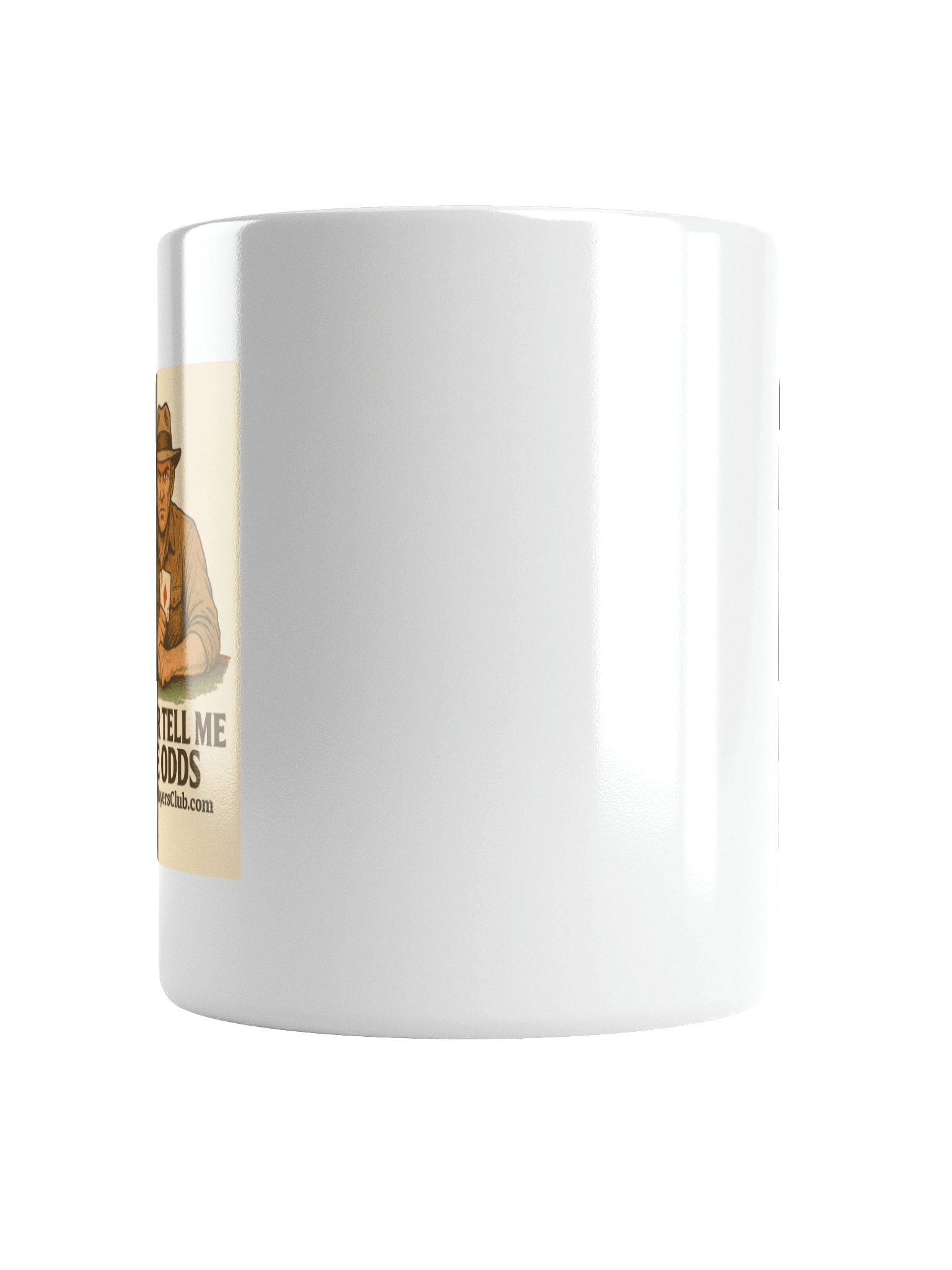 White Never Tell Me The Odds Mug - Fedora Edition product image (6)