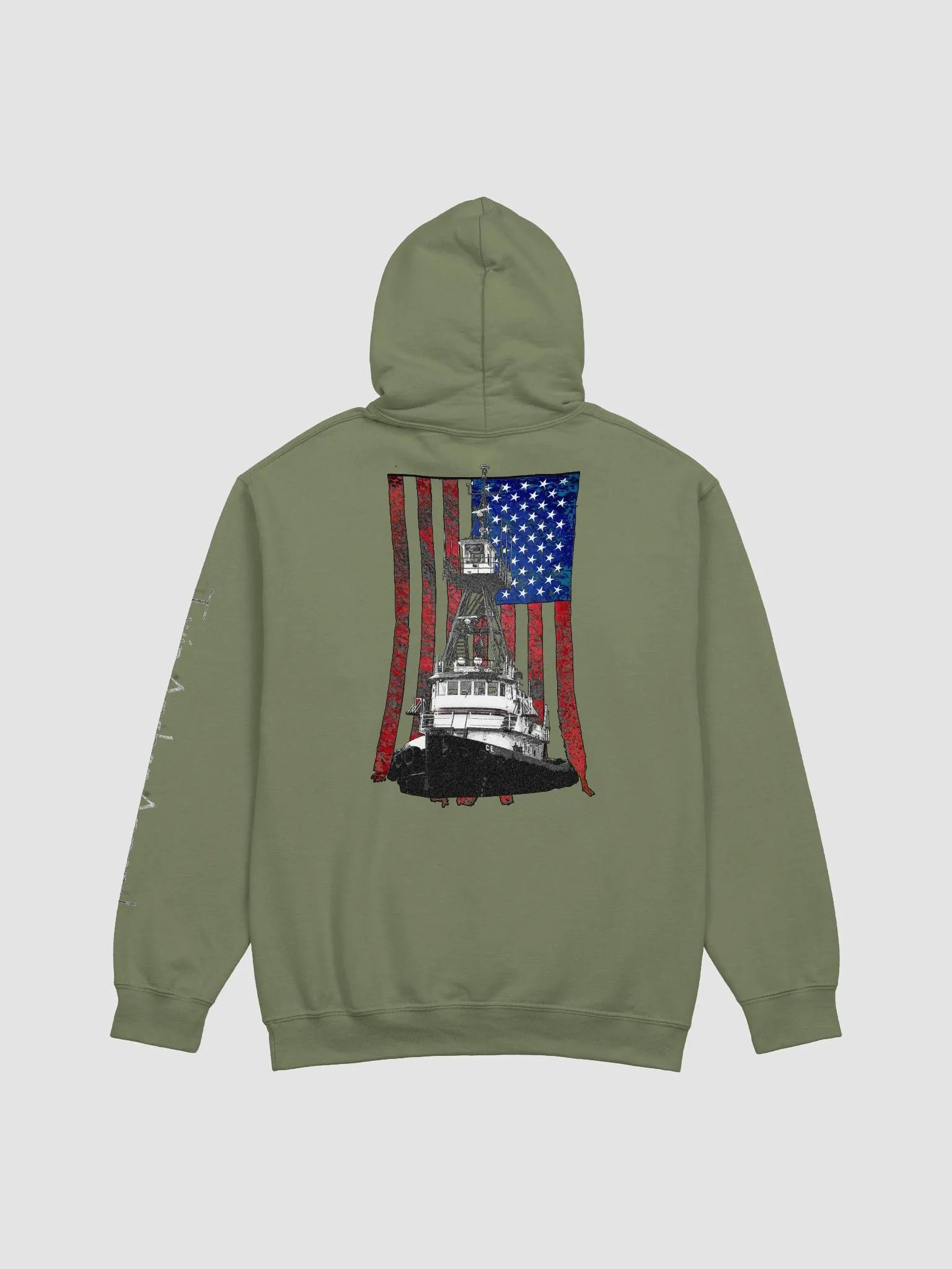 Tug CE & CE Flage Hoodie - sleeve Twin Anchor product image (3)