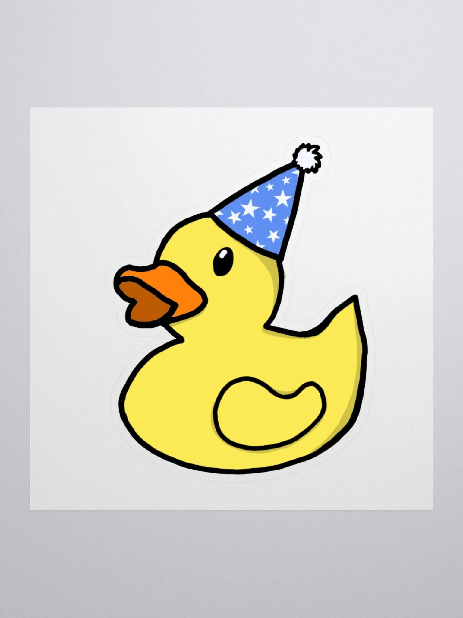 Party Duck Sticker product image (1)