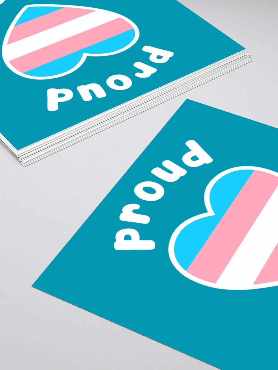Proud Biped Sticker - Trans product image (4)