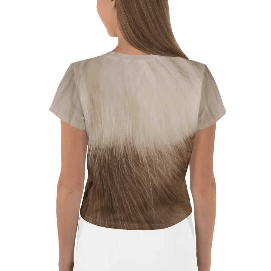 Ragdoll Cat Crop Tee product image (2)