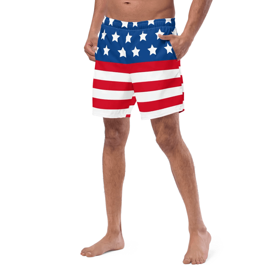 Born in the USA Swimming Trunks product image (7)