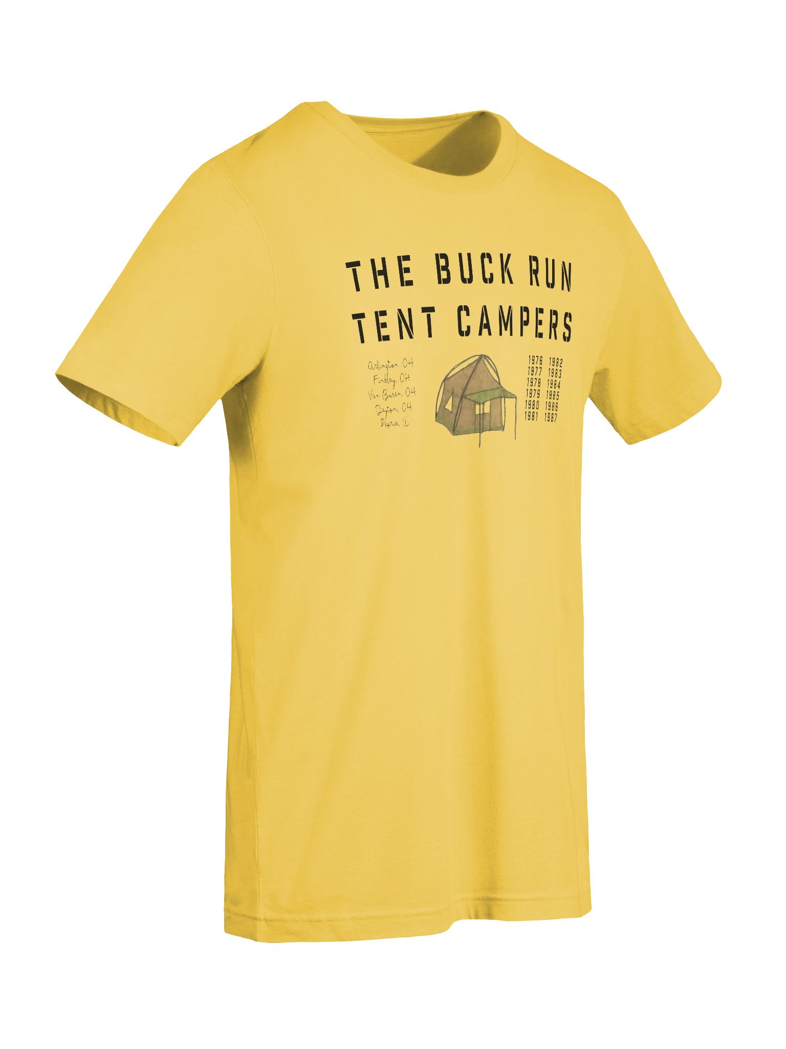 Buck Run Tent Campers T-Shirt product image (9)