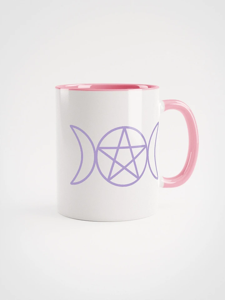 Lavender/Pink Pentacle Moons Mug product image (1)