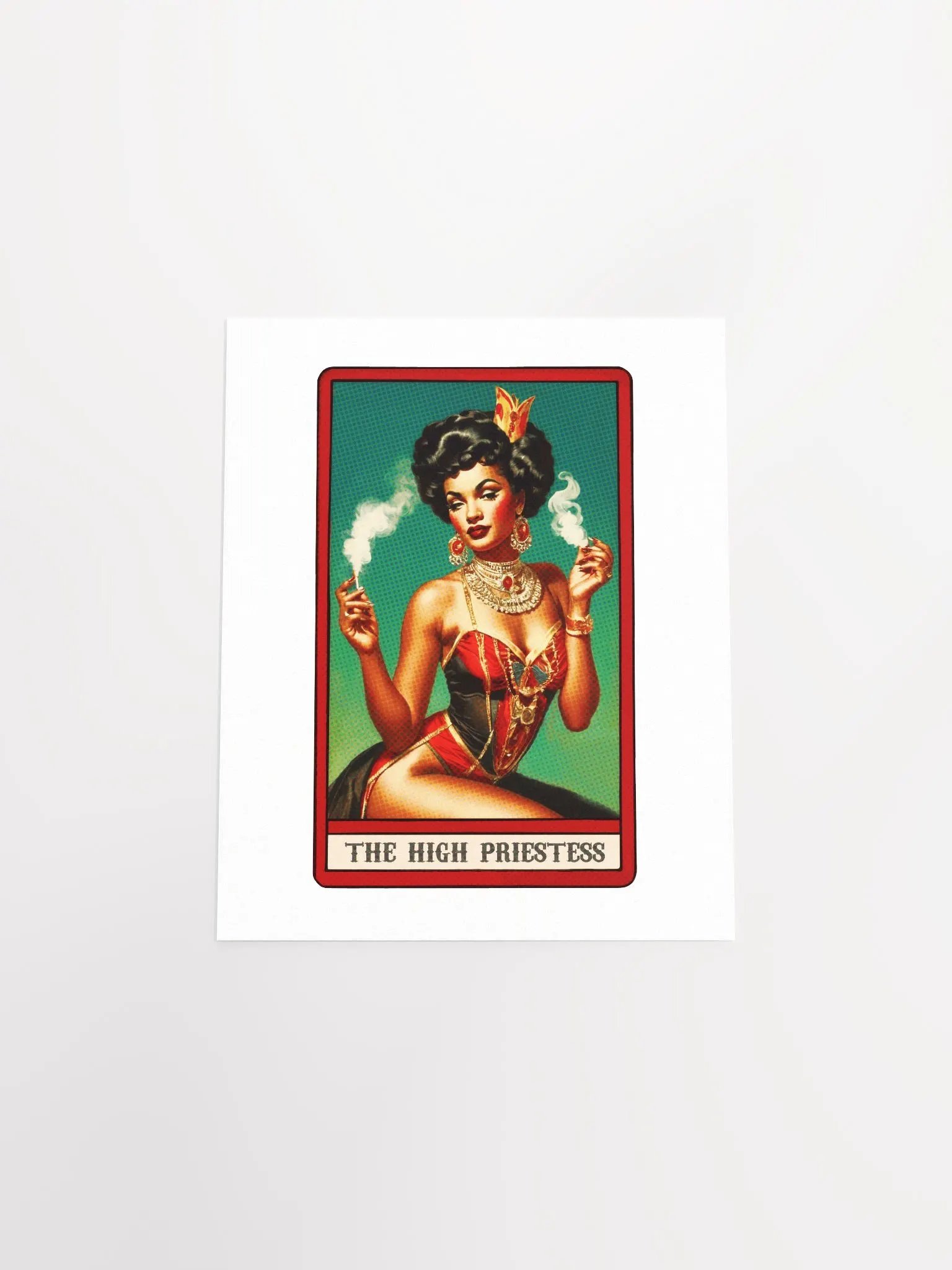 The High Priestess - Queer Tarot - Print product image (4)