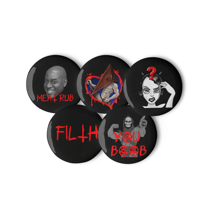 Brutal badges set 1 product image (2)