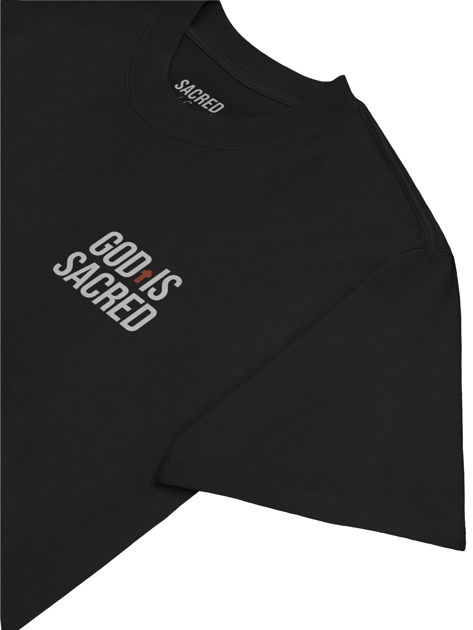 GOD IS SACRED OVERSIZE TEE (Dark) product image (5)