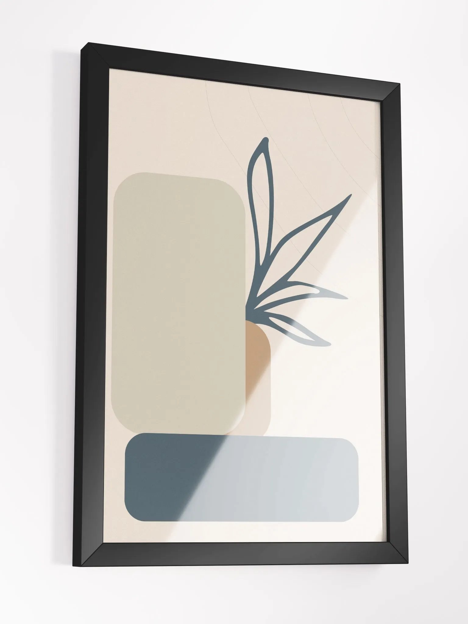 Geometric Harmony Framed Poster product image (18)