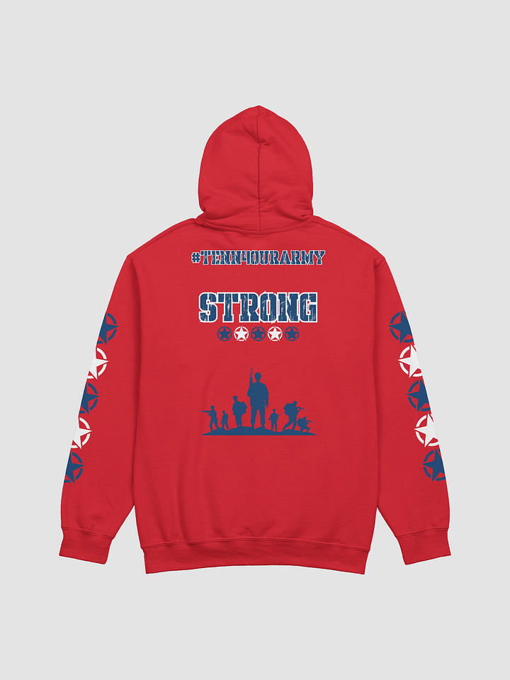 #TeNN4OURARMY Hoodie -Navy & White product image (6)