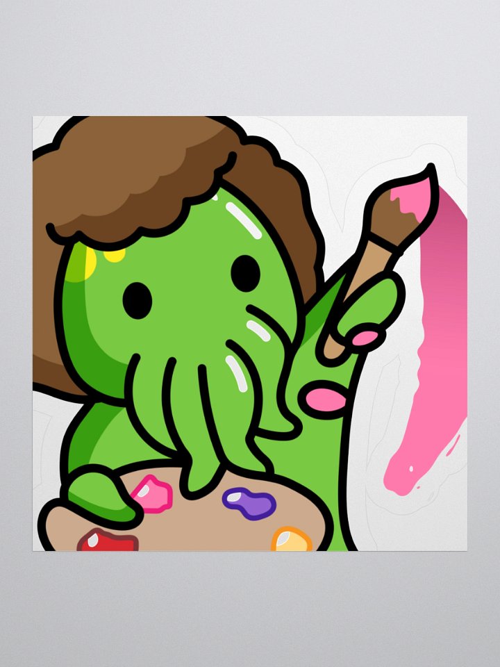 Cthulhu Ross Emote Sticker product image (1)