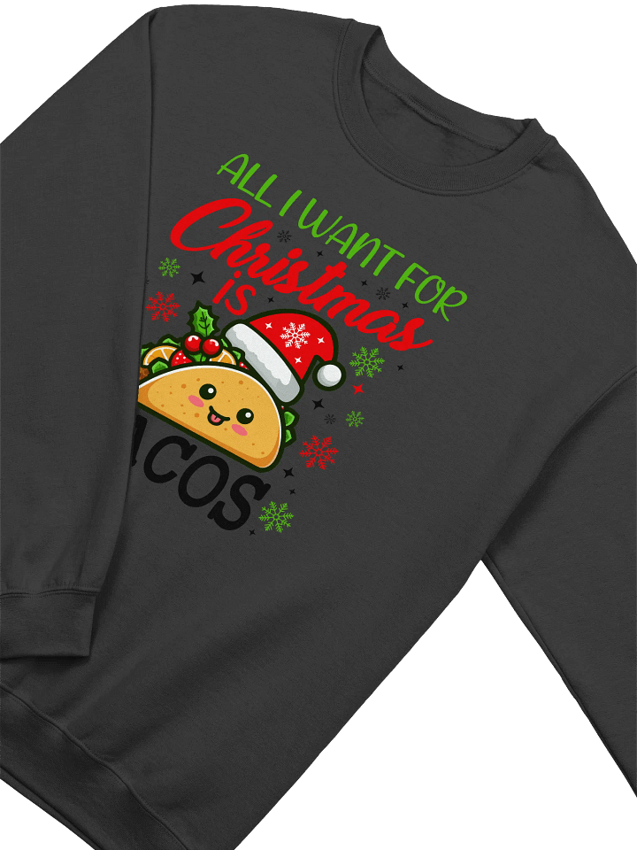 Festive Taco Christmas Crewneck product image (11)