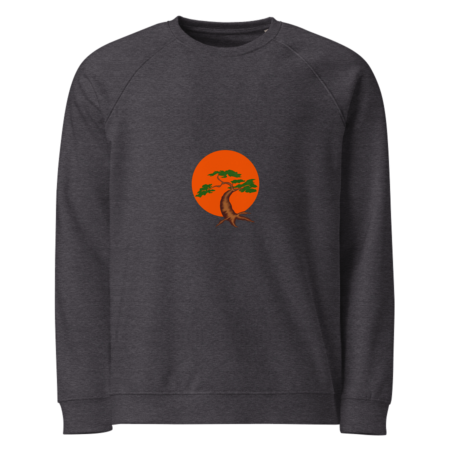 Sunrise Tree Organic Raglan Sweatshirt product image (1)