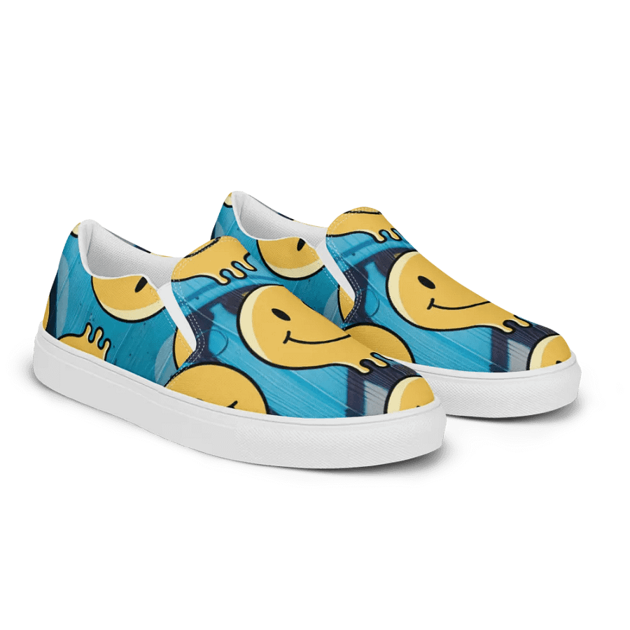 Shady X Holloywood Smile Canvas Slip-Ons product image (10)