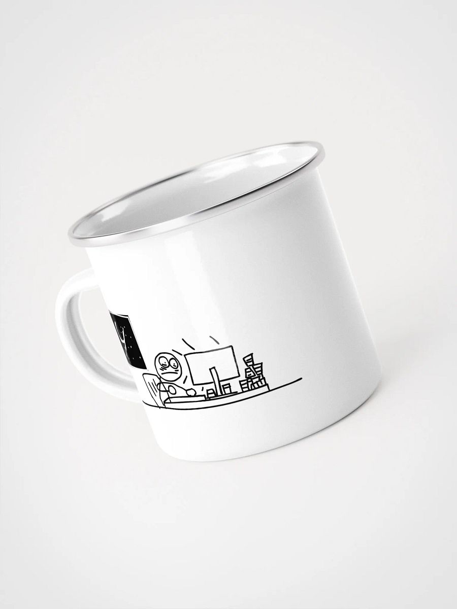 Over Productive Enamel Mug product image (4)