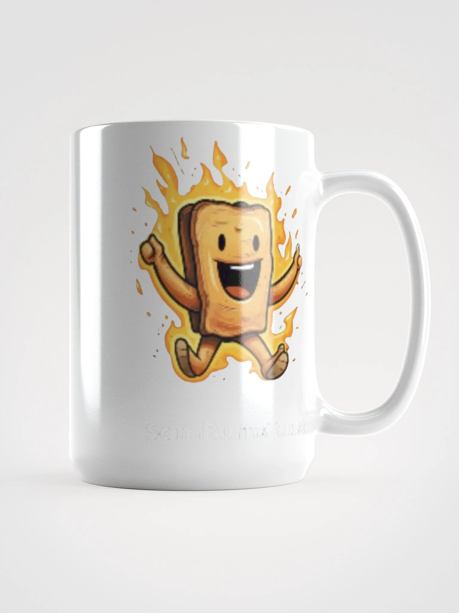 Toasty Large White Mug 15oz product image (1)