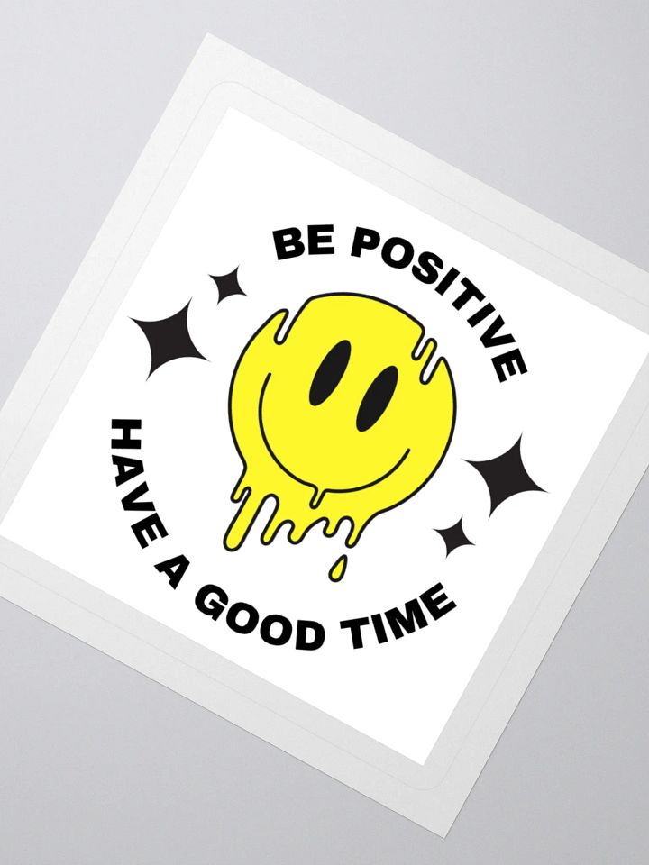Positive Meltdown Kiss Cut Stickers product image (5)