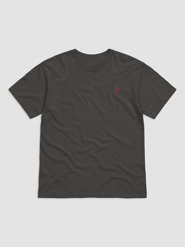 EXCLAIMING MENTALLY (L.C., pink) embroidered garment dyed tee product image (45)